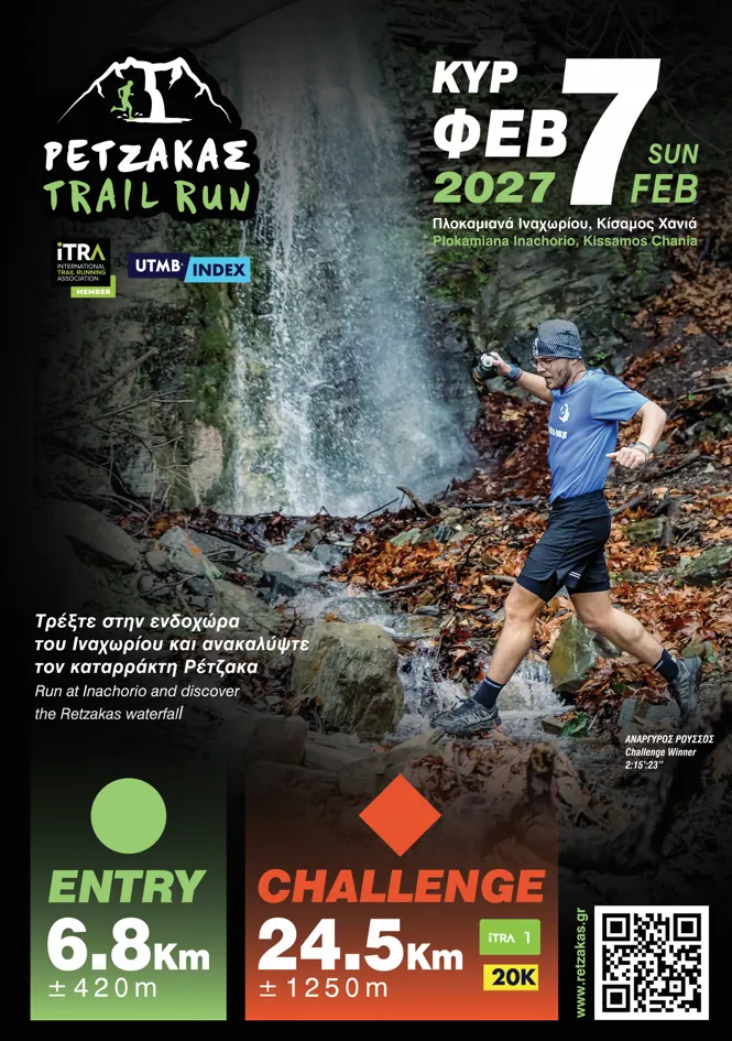 Ρέτζακας Trail Run 2027